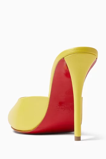 Miss Z 100 Mule Sandals in Iridescent Leather