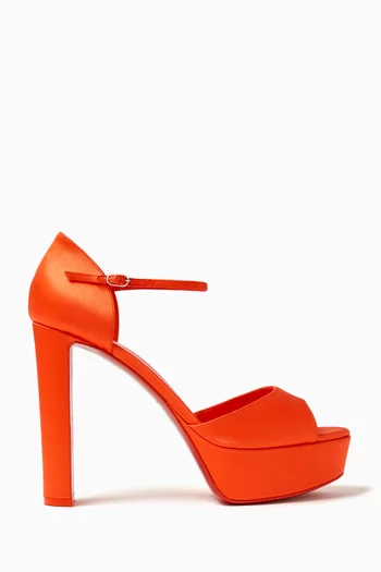 Sandaloo 130 Sandals in Crepe-satin