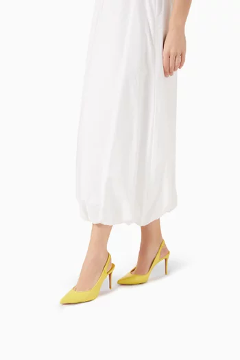 Sporty Kate 85 Slingback Pumps in Nappa