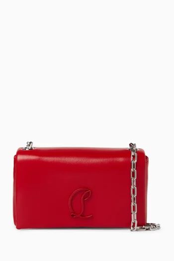 Loubi54 Crossbody Bag in Shiny Calf Leather