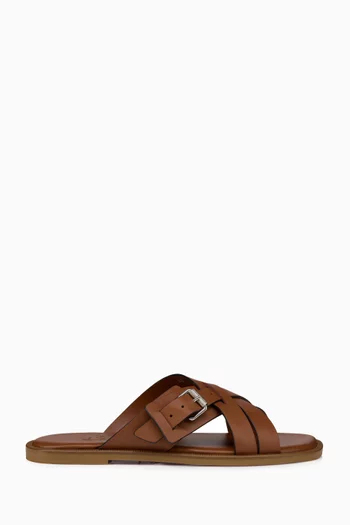 Emircross Sandals in Calf Leather