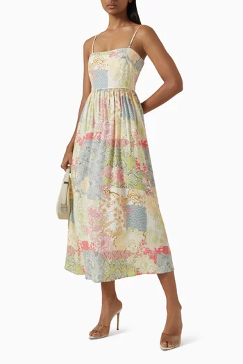 Aurora Strappy Midi Dress