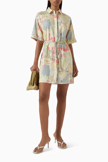 Aurora Mini Shirt Dress