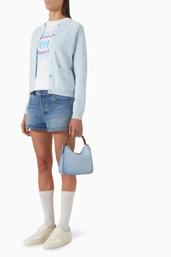Small Diana Shoulder Bag in Leather