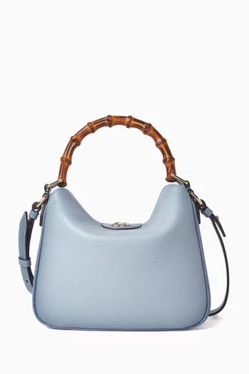 Small Diana Shoulder Bag in Leather