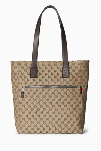 Medium GG Tote Bag in Canvas