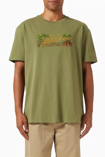 Logo T-shirt in Cotton
