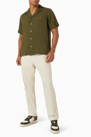 Polo Pony Shirt in Linen