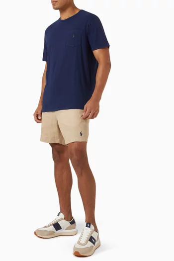Polo Pony T-shirt in Cotton & Linen
