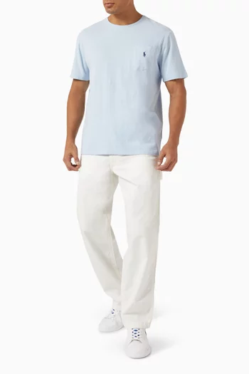 Polo Pony T-shirt in Cotton & Linen