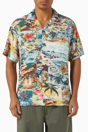 Camp Shirt in Viscose