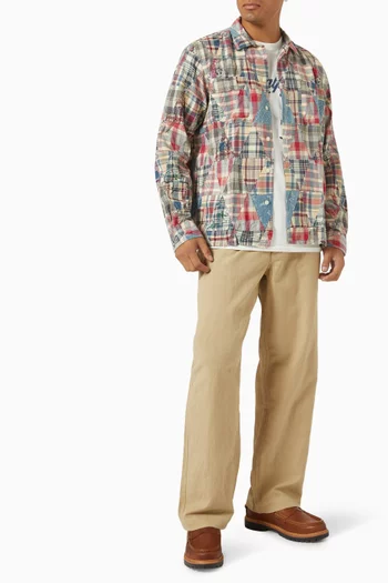 Classic-fit Western Shirt in Cotton