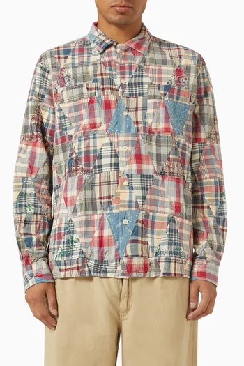 Classic-fit Western Shirt in Cotton