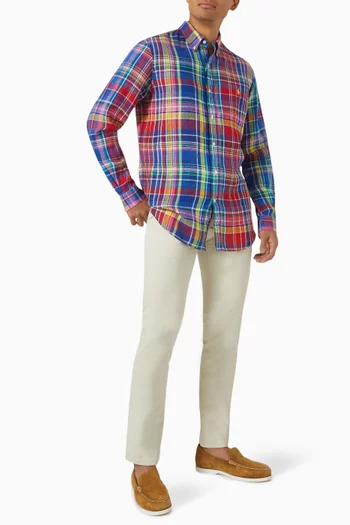 Check Pony Shirt in Cotton