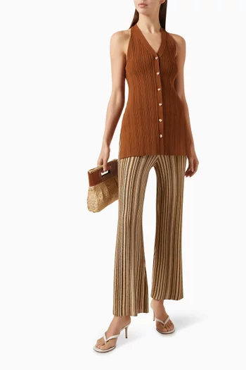 Dax Vest in Knit