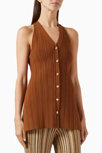 Dax Vest in Knit