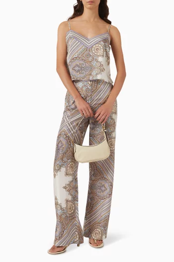 Millon Printed Tank Top in Silk
