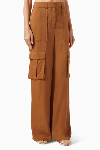 Saul Cargo Pants in Lyocell
