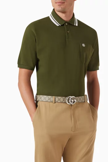 Monogram Belt in GG Canvas