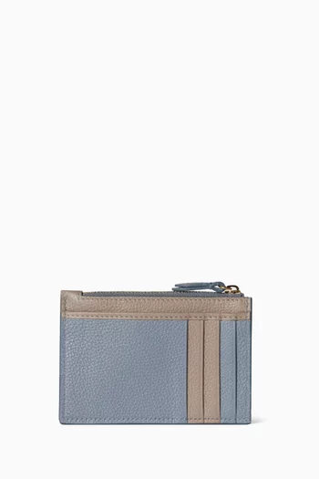 GG Marmont Zip Key Pouch in Leather