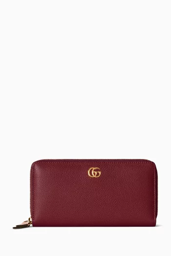 GG Marmont Continental Wallet in Leather