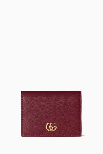 Mini Marmont Wallet in Leather