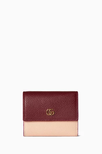 GG Marmont Mini Wallet in Leather
