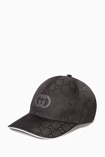 GG Baseball Cap in Nylon