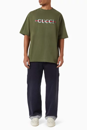 Logo T-shirt in Cotton