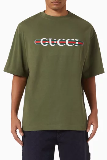 Logo T-shirt in Cotton
