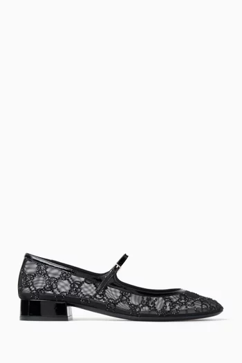 GG Mary-jane Pumps in Mesh