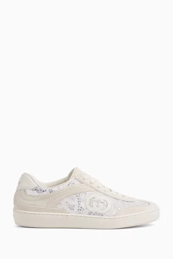 G75 Sneakers in Lace & Suede