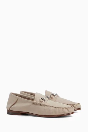 Gigi Horsebit Loafers in Suede