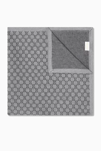 GG Baby Blanket in Wool