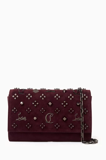 Paloma Clutch in Reversed Calf Leather