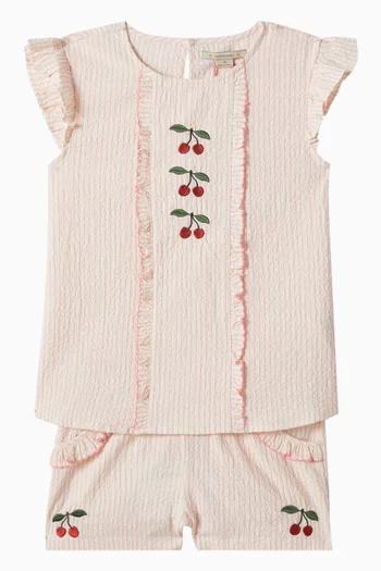 Ellie Frill Shorts in Organic Cotton
