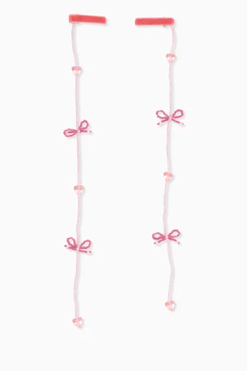 Pearly Tassel Hair Clips, Set of 2