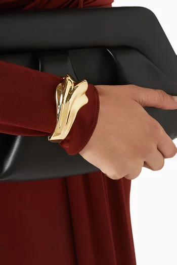 سوار ليديا نحاس مطلي ذهب عيار 14