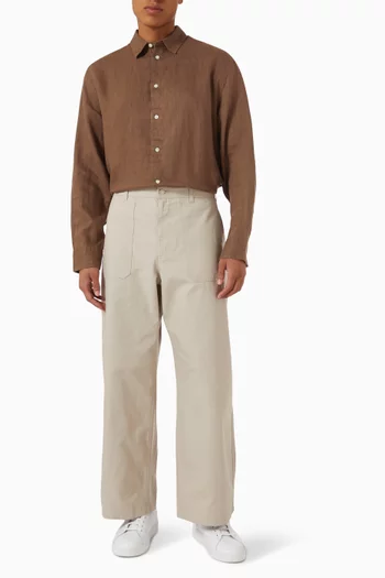 Relaxed Shirt in Linen