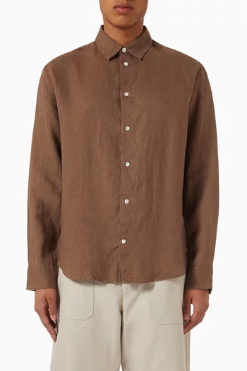 Relaxed Shirt in Linen