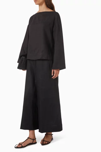 Culotte Pants in Linen