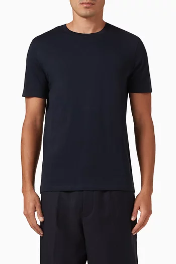 Regular-fit T-shirt in Organic Cotton, Set of 3