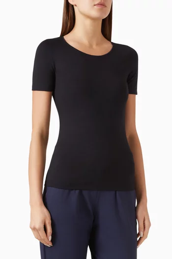 Soft Touch Short-sleeve Top in Jersey