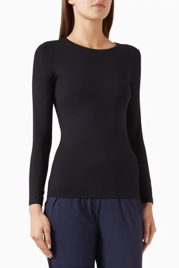 Soft Touch Long-sleeve Top in Jersey