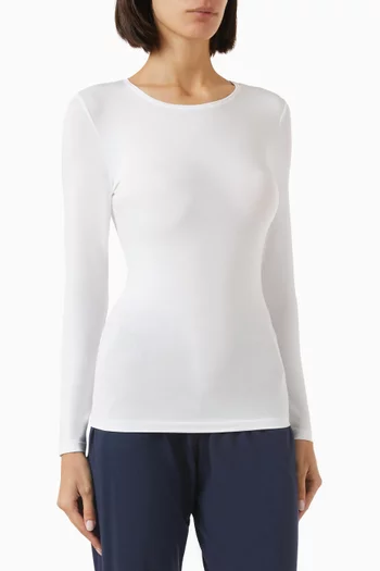 Soft Touch Long-sleeve Top in Jersey