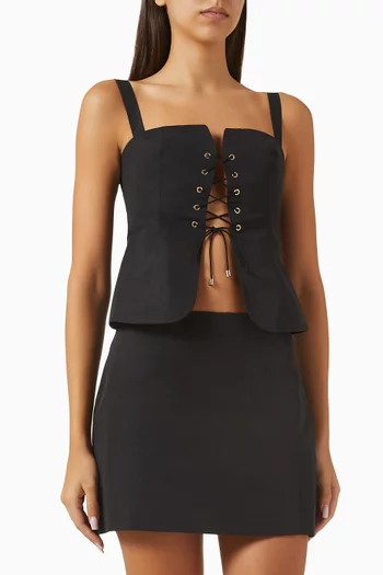 Victoria Corset in Taffeta