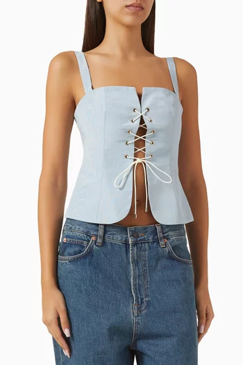 Victoria Corset in Taffeta