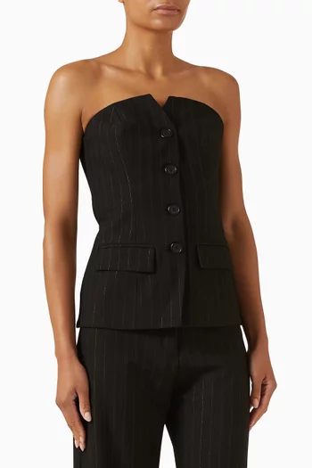 Zur Buttoned Corset
