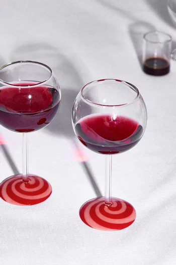 Swirl Glass, Set of 2