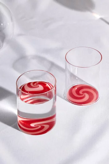 Swirl Tumblers, Set of 2